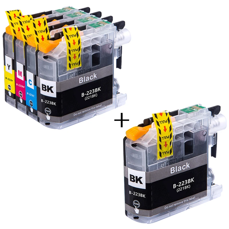 Black For Brother Compatible LC223 Ink Cartridge For Brtoher DCP-J562DW J4120DW MFC-J480DW J680DW J880DW J4620DW J5720DW J5320DW