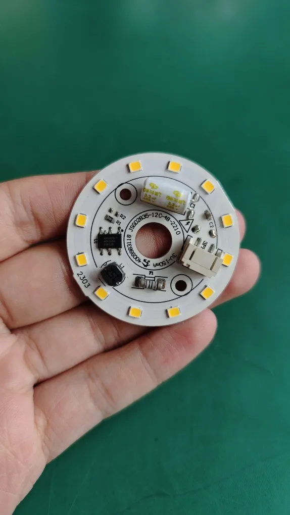 2 pezzi JS48mm luce gialla