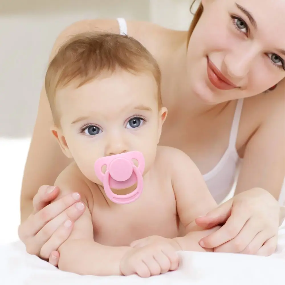 1PC Cute Lovely Doll Magnet Pacifier ABS Plastic New Baby Dummy Nipples Simulation Pacifiers DIY Kids Toy Handmade Accessories — zdjęcie 7