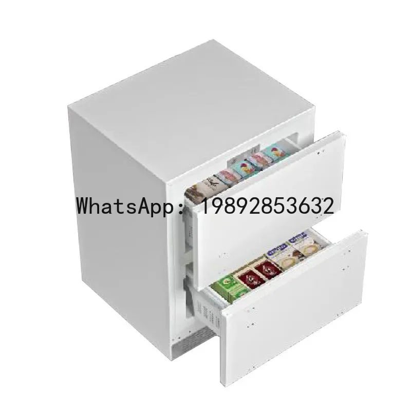 

P4-3 Fully embedded undercounter drawer built-in refrigerator, variable frequency air-cooled frost-free hidden refrigerator