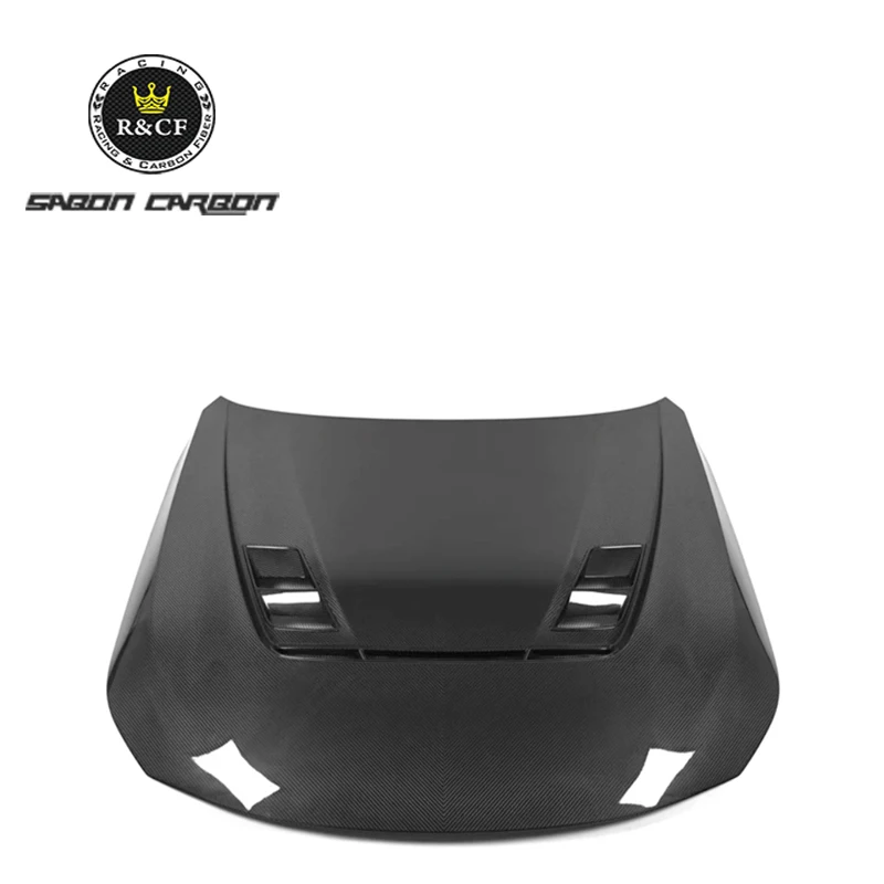 Dry Carbon Fiber Front Hood Bonnet for  G87 M2 G42 2023+ Vented Style Car Hood Bonnet