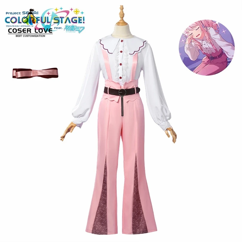 

Красочный сценический костюм Project Sekai Akiyama Mizuki You Gotta Come With Me, карнавальный костюм на Хэллоуин, Рождественский наряд