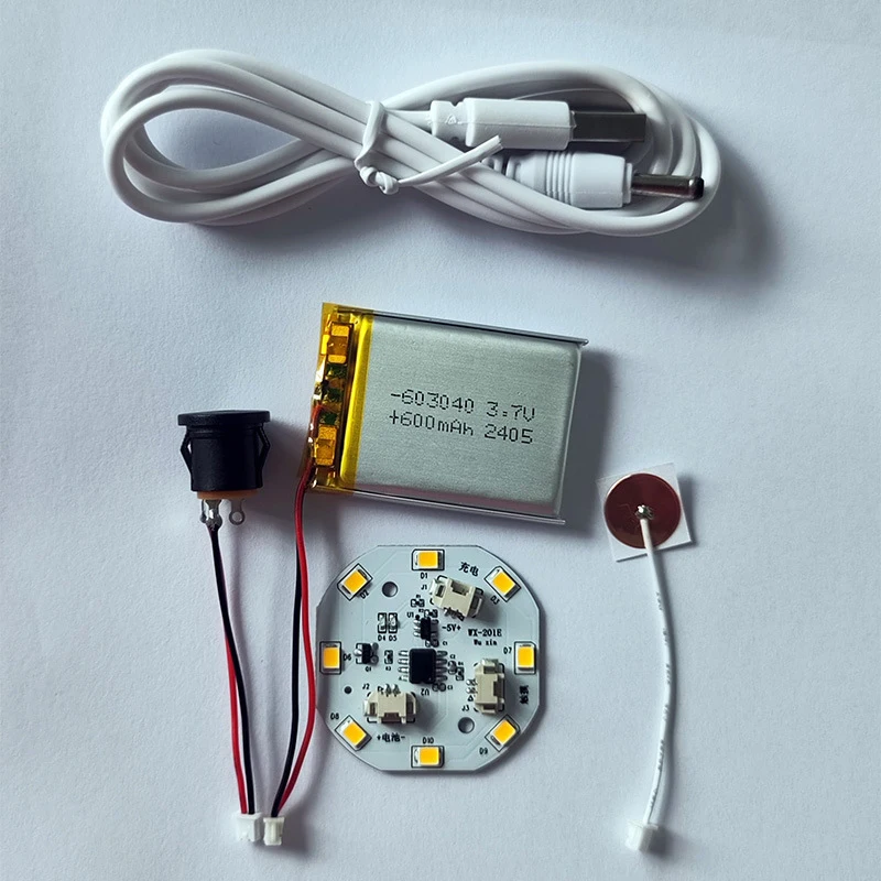 1PC DIY Accessories Induction Light Source No Flicker LED Panel Light Ceiling Light Source Lamp Beads PCBA Control Board