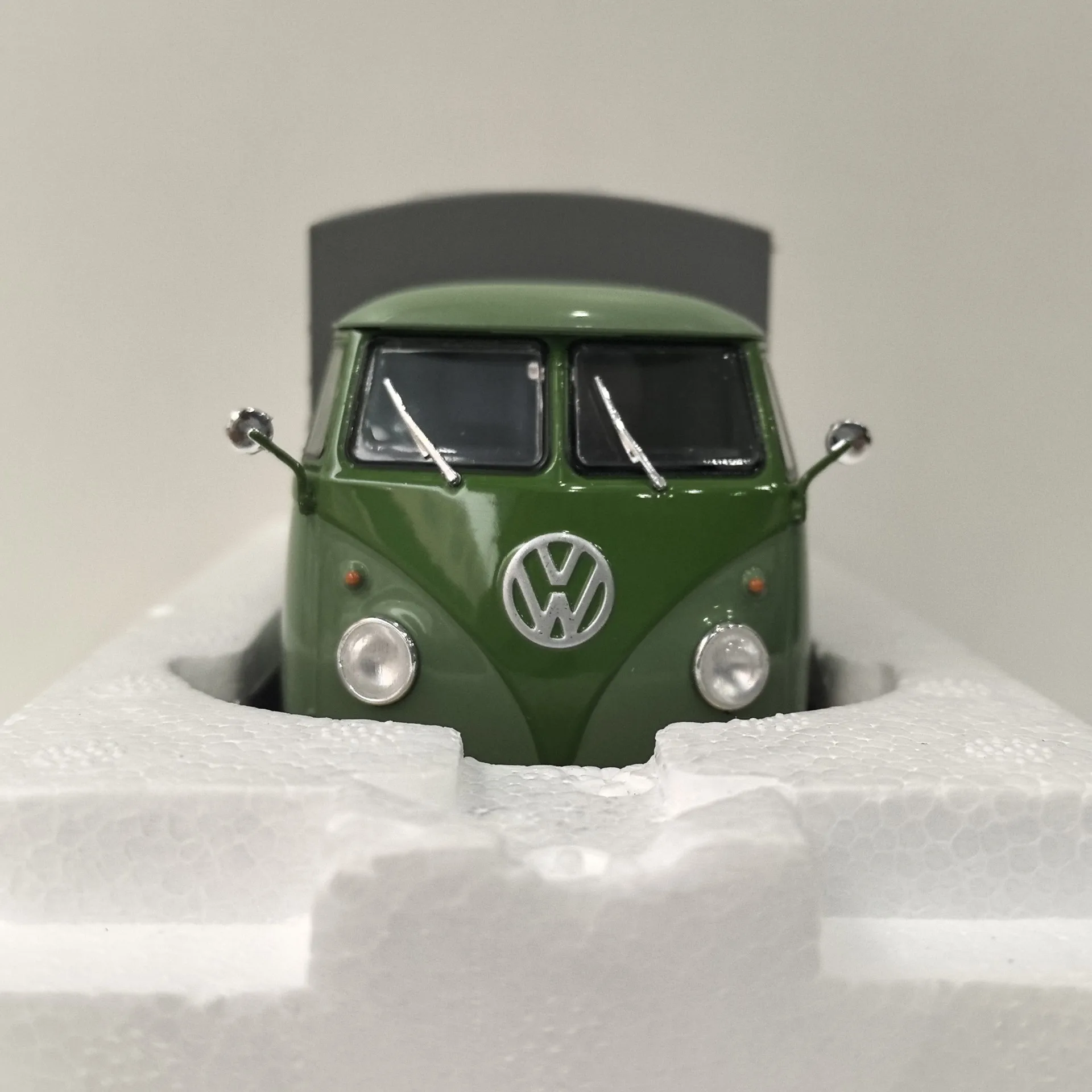 다이캐스트 슈코 1/32 스케일 VW T1B T1 VW 픽업트럭 합금 자동차 모형 수집용 장난감 선물 기념품 장식품