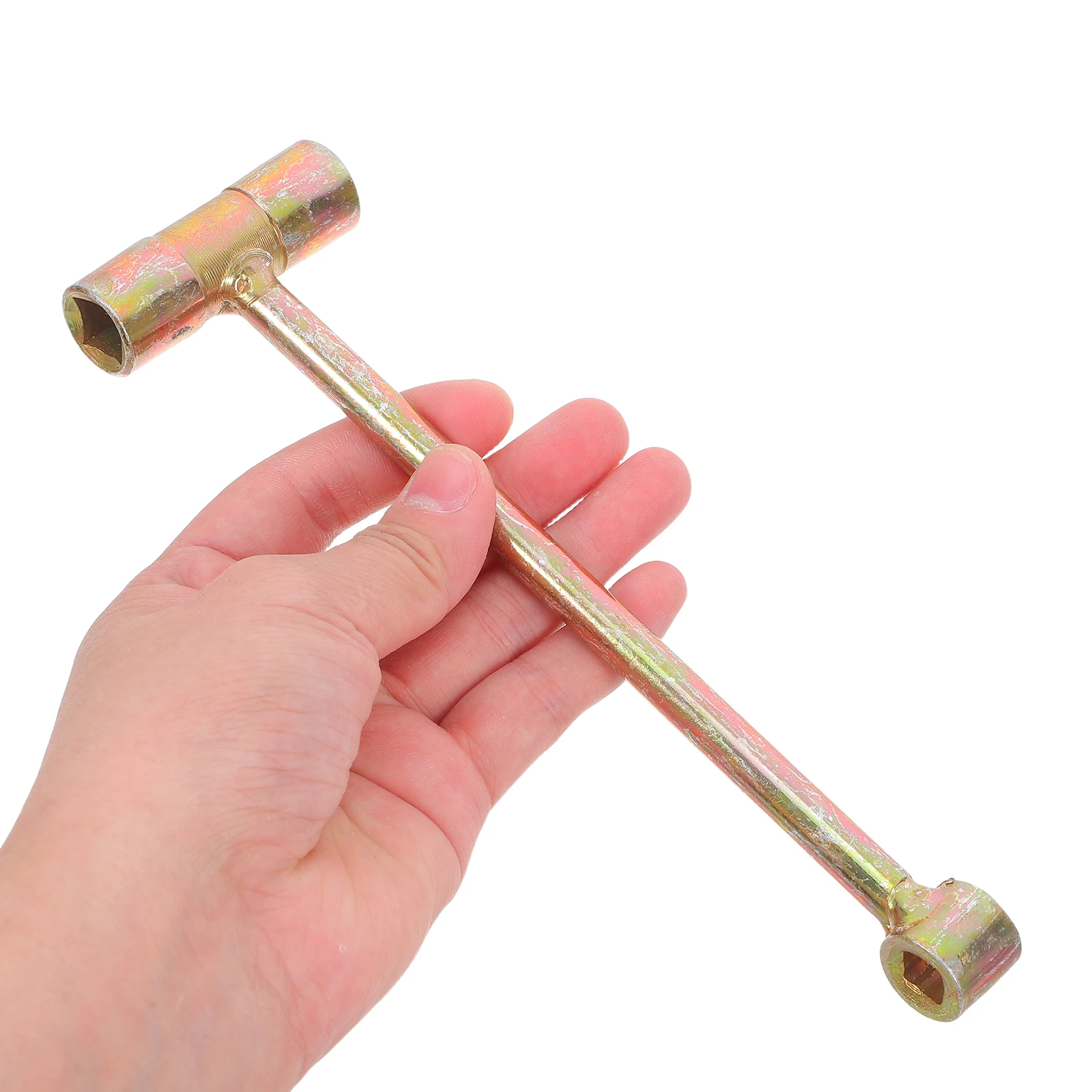 

Multifunctional Gas Cylinder Wrench Acetylene Tank Outdoor Shut off Valves Opening Golden Adjustment