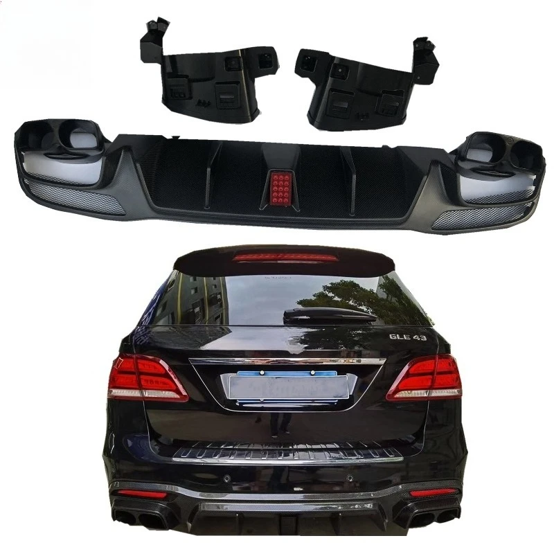 

Задний диффузор из карбона BS Bumper для Mercedes-Benz GLE63 AMG GLS63 AMG W167