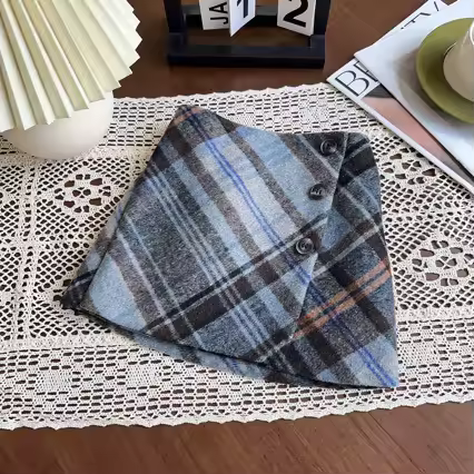 2024 Girls Plaid Skirt Spring and Autumn New Preppu Style Retro Diamond Grid A-line Skirt Fashion Short Skirt