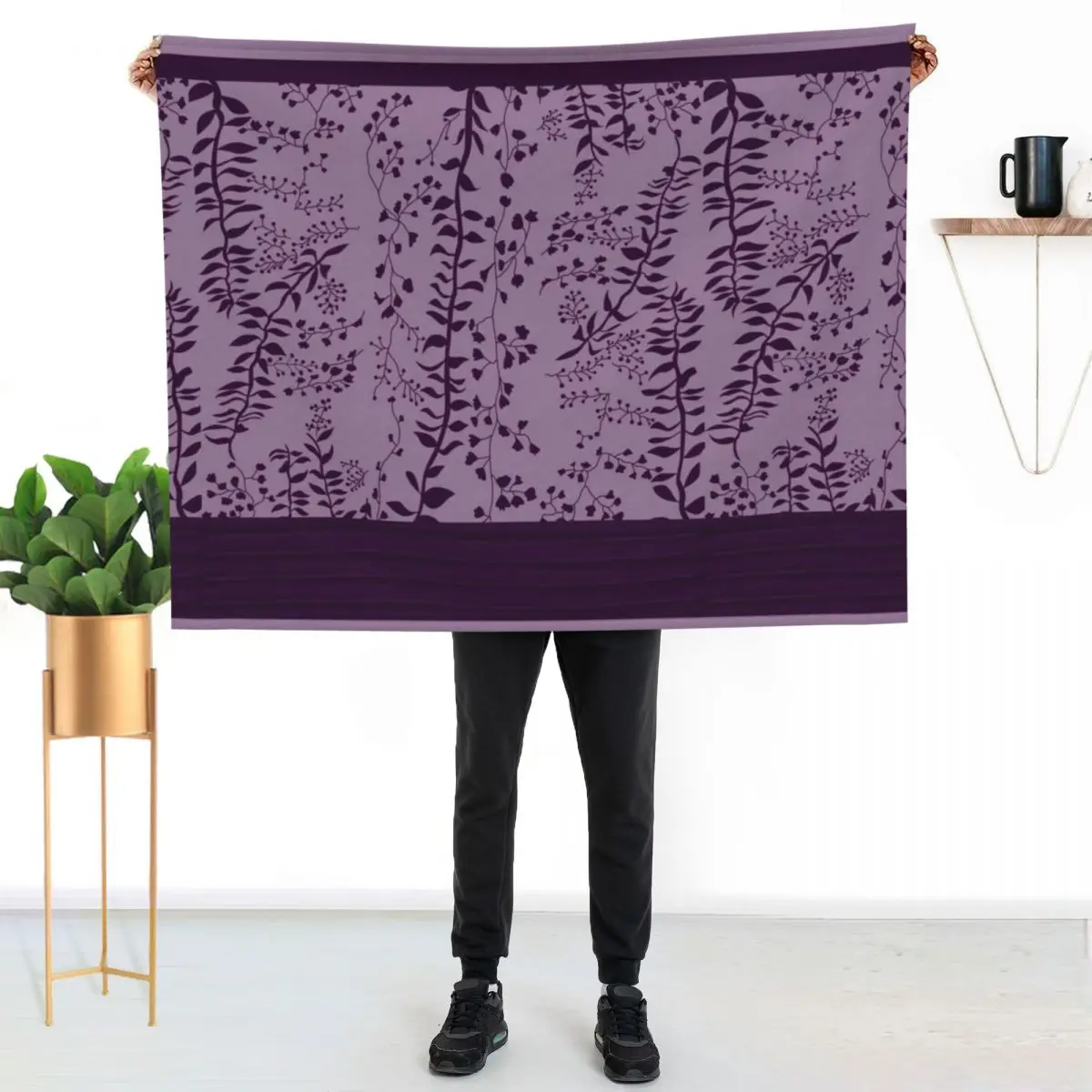 Bella Swan's Comforter Set Replica | Purples Cool - Version 2 | Twilight Saga Fanart Throw Blanket warm for winter Blankets