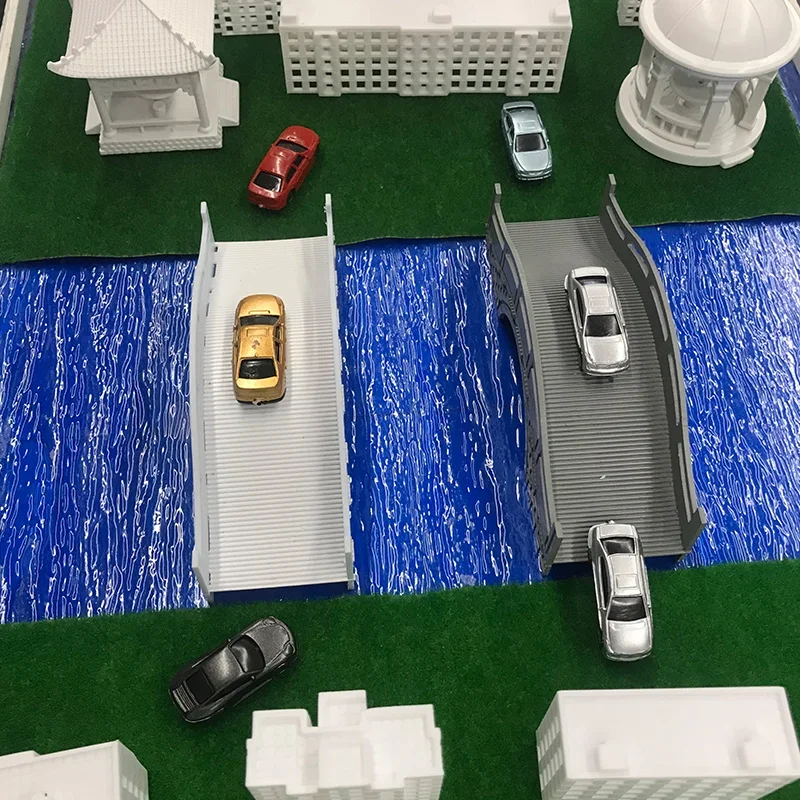 Simulazione PVC Acqua che scorre Foglio di effetti Modello fai-da-te Creazione di architettura Materiali da costruzione Diorama Micro Paesaggio Kits1 pezzo