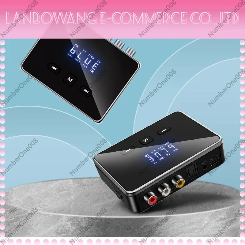 New 2-in-1 Bluetooth Receiver Transmitter Supports Fiber Optics