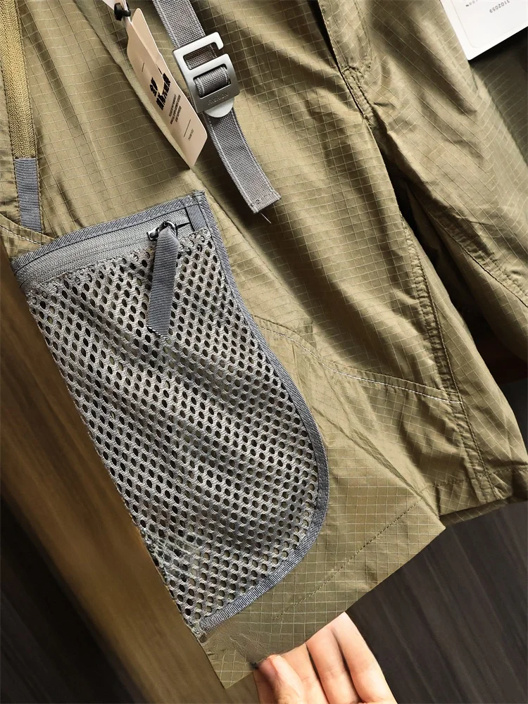 

Qui Dry Outdoor Men's orts Faionable Urban Sle Five-Quarter Length Workwear Spor Casual Trousers for Youth