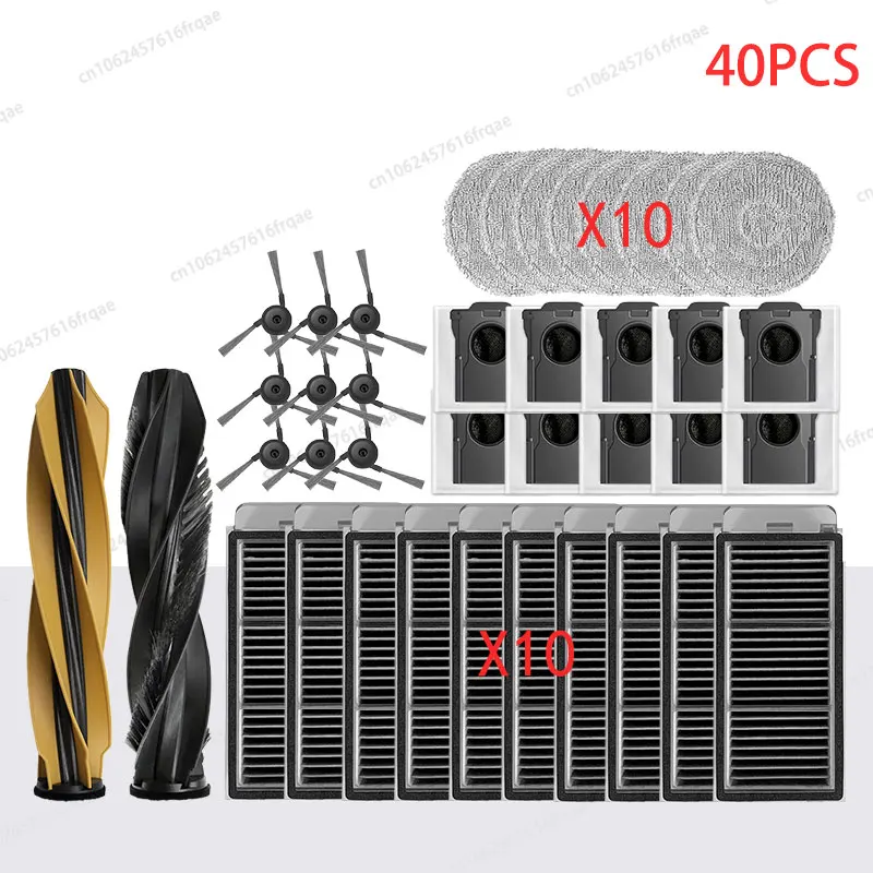 Voor Dreame X50 Ultra Complete Robot/L40S Pro Ultra/X50 Master Accessoires Belangrijkste Zijborstel Hepa Filter Mop stofzak Onderdelen