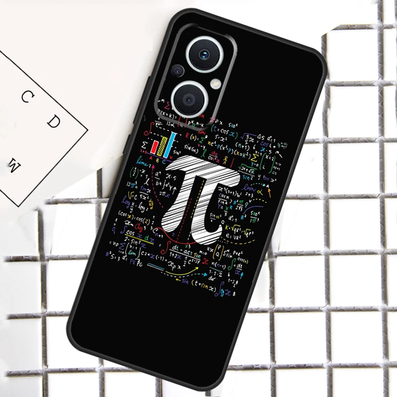 الرياضيات صيغة Pi جراب هاتف ل ممن لهم رينو 13F 13 12 11 14 F 10 برو 8T 7 8 لايت ممن لهم البحث X6 X5 X8 برو غطاء