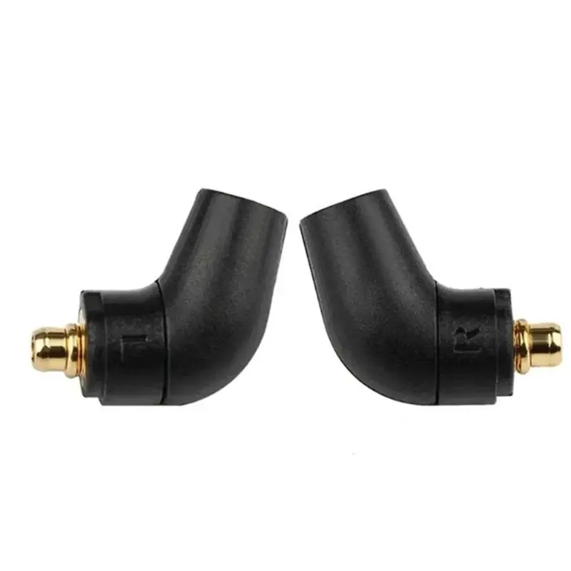 Headphone Connector Adapter 135 Degree Male For MMCX Soldering ER4 XR For SR ER4SR ER4XR SE315 SE535 UE900 Headset Plug