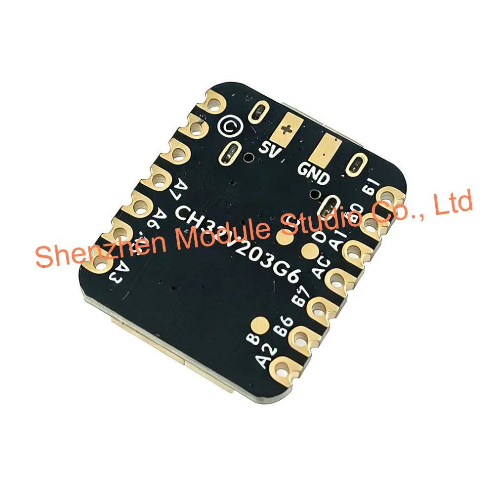 1PCS CH32V203 Development Board with Type-C Port & STEMMA QT / Qwiic I2C Interface