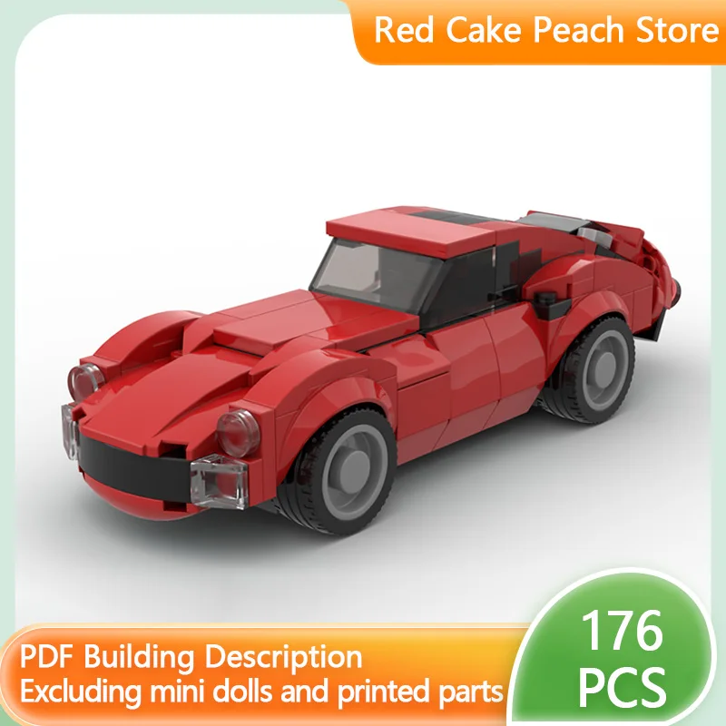 

Модель скоростного гоночного автомобиля MOC, строительные кирпичи 250 GTO, верхний уровень, спортивный автомобиль, модульная технология, детские праздничные подарки, сборные игрушки