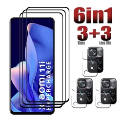 Upgrades Screen Protector For Xiaomi 11i Hypercharge 5G Tempered Glass Anti-Scratch For Xiaomi 11i Hypercharge Soft Camera film
