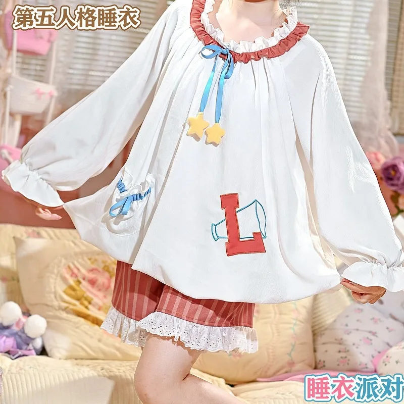 prevente-20-jours-anime-identity-Ⅴ-game-cosplay-cheerleader-gardener-emma-woods-ensemble-pyjama-decontracte-mignon-pour-le-quotidien-haut-et-pantalon