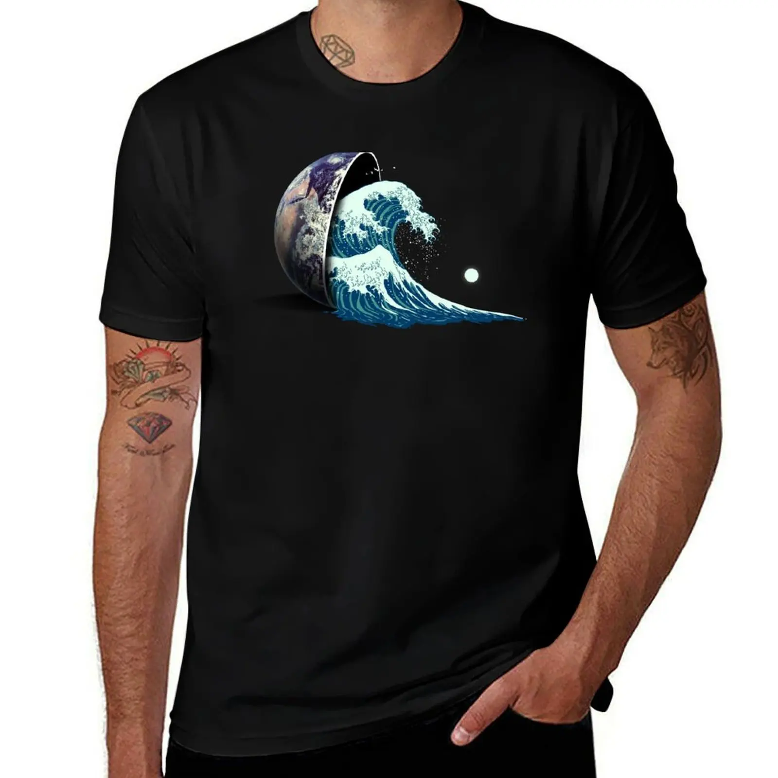 

Earth Spill T-Shirt man t shirt designer t shirt custom print T-Shirt