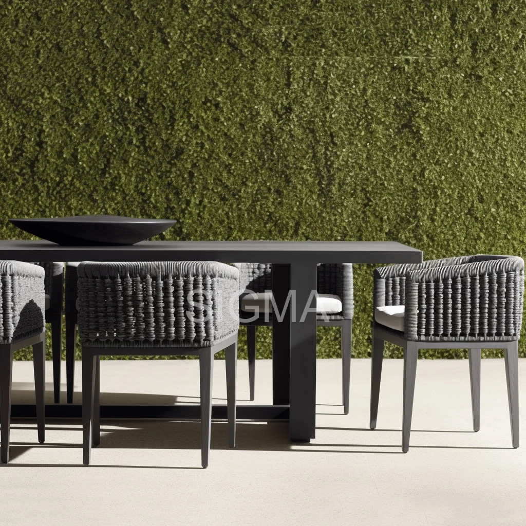

New Style Outdoor Furniture Chairs Aluminum Patio Garden Aluminium Dining Chair