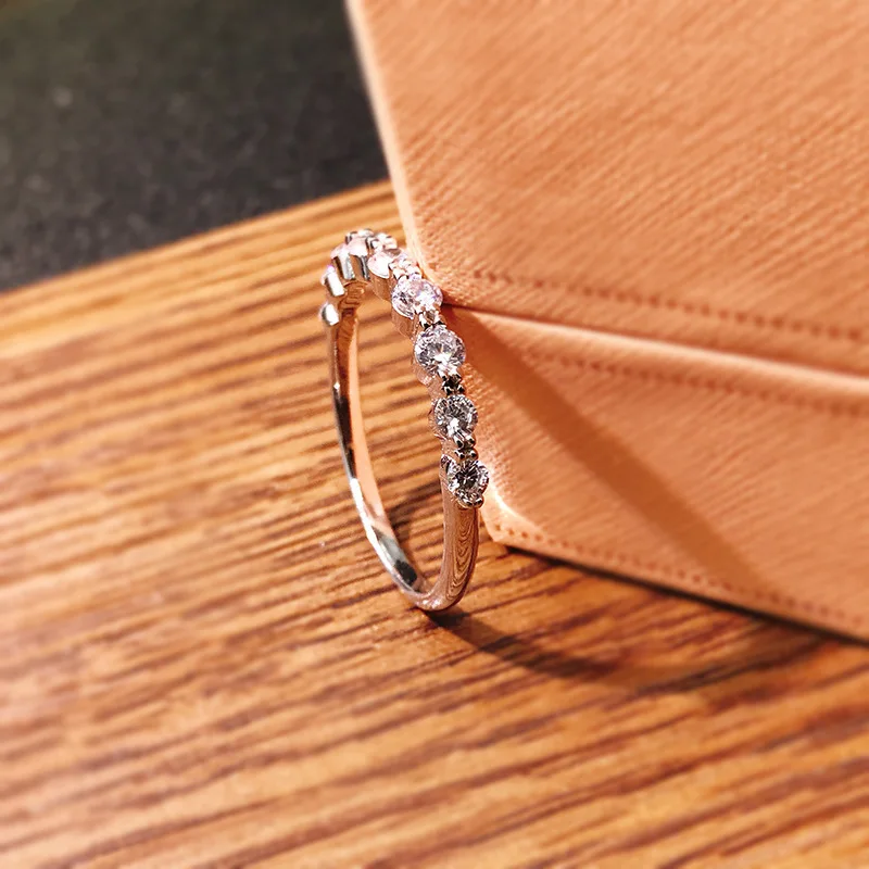 Huitan New Fashion Design Marquise Cubic Zirconia Set Rings for Women Modern Trend Bridal Wedding Earrings Sparkling Jewelry