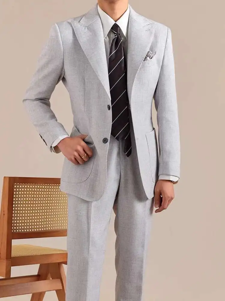 2025 อเนกประสงค์ Casual Office Party Prom เครื่องแต่งกาย Homme ผู้ชาย Tuxedo ชุดคุณภาพสูงธุรกิจชุดสูทชุดแต่งงานสําหรับชาย