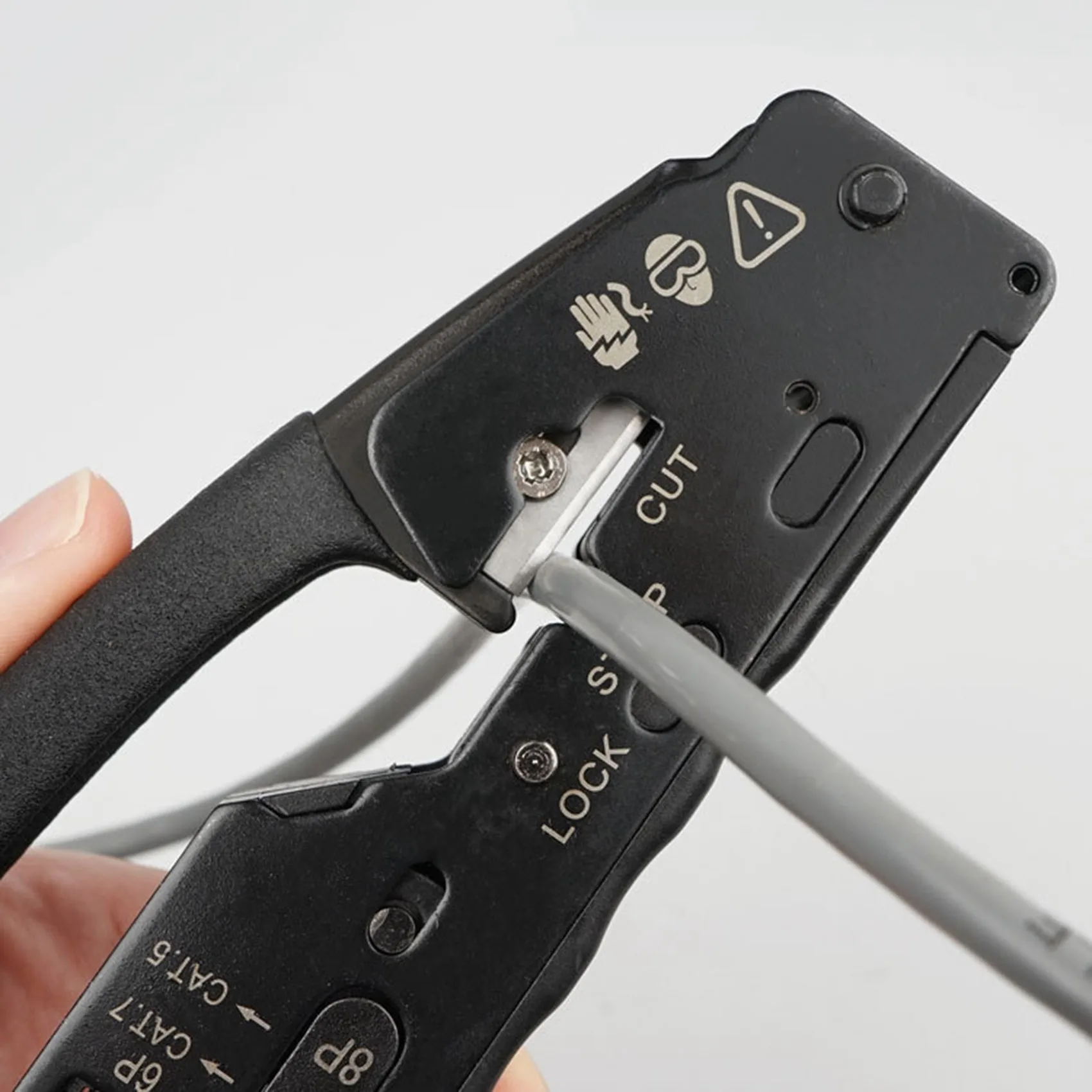 

AY14 -Network Cable Crimper RJ45 Crimp Tool Cutter Stripper For Rj45 Cat7 Cat6 Cat5 Rj11 Rj12 Connector Crimper Pliers