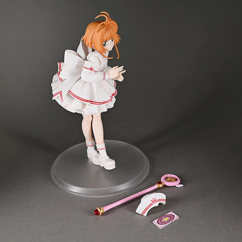 22 centimetri Card Captor Sakura Gk Infermiera Vestiti 1st Magia Kinomoto Sakura Anime Figure Decorazione Del Desktop Bellezza Ragazza Modello Giocattoli Regali