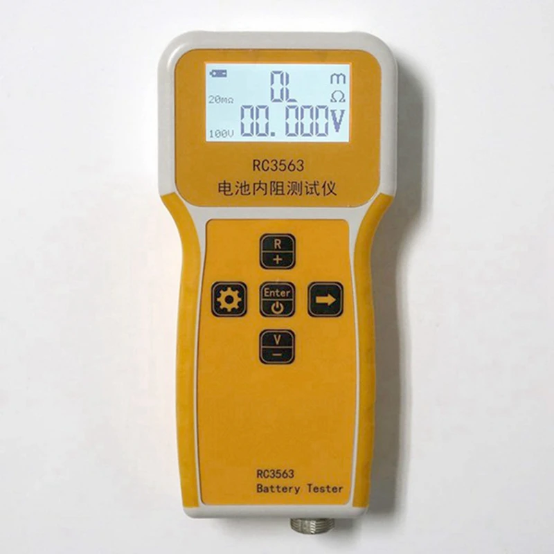 RC3563 Battery Internal Resistance Voltage 3-Digit Battery Tester True Four-Wire AC Lithium Battery Detector