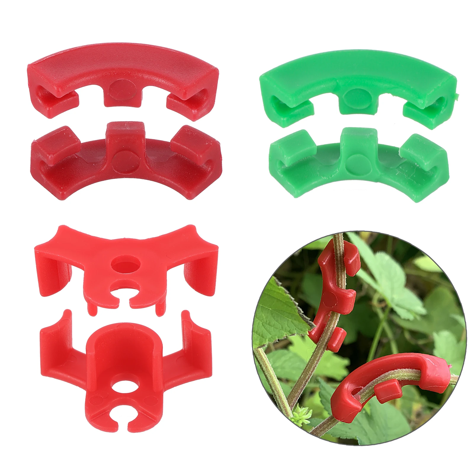 90° Plant Bender Trainer Low Stress Branch Training Twig Bonsai Tomato Pepper Flower Growth Manipulation Tutor Clips 10Pcs