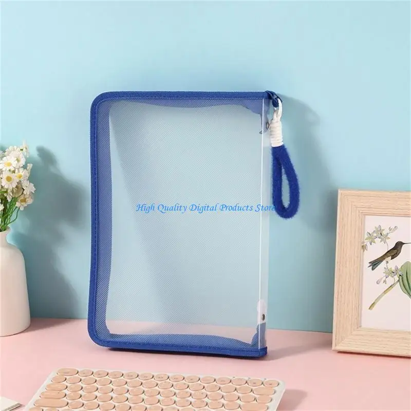 U2JE Plastic Document Wallets A 4 File Folders File Organiser File Bag for School