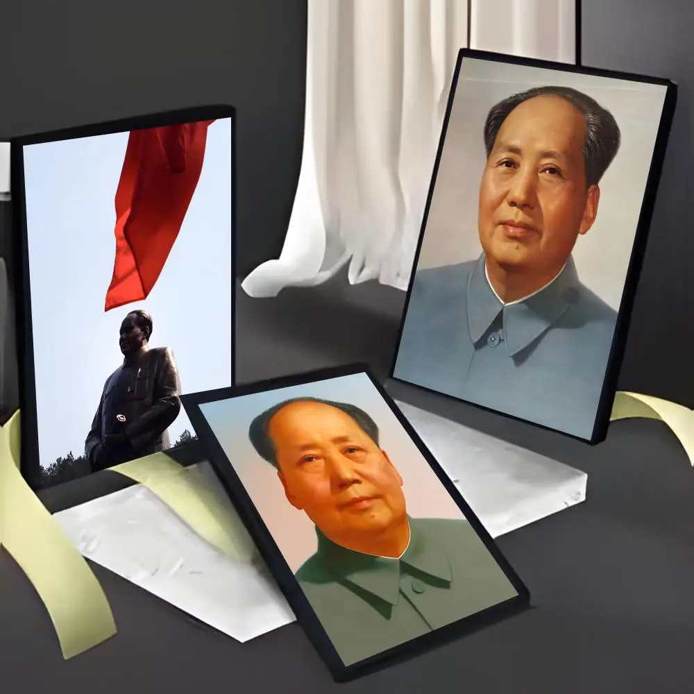 Great Leader Biography M-Mao Zedong Poster American Film Mural Home Childrens Room Wall Decor Print