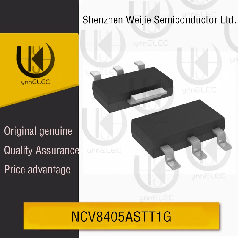 

NCV8405ASTT1G - 40V 1.5A Single Channel Power MOSFET