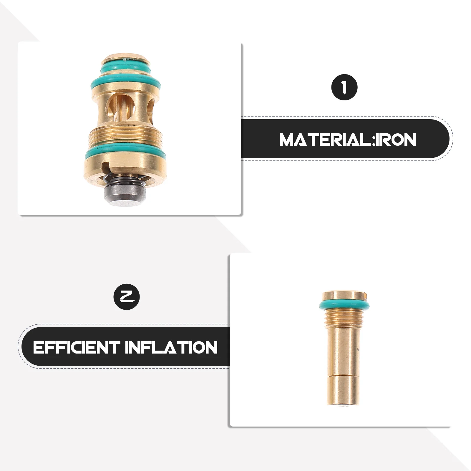 

1 set 1 Set Valve For Inflatable Pipe Adapter Boats Air Mattresses Pool Inflation Exhaust Intake Release Valve Adapter