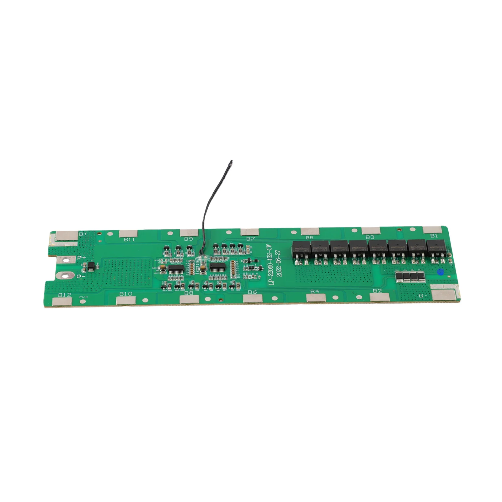 13S 6P 48V Spare E-bike Battery Box Holder PCB Board With Balance For E-scooter For 48V E-bike Battery Spare Part To Replace