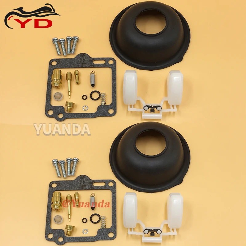 

2 sets For Yamaha XV1100 Virago 1100 1988-1999 Motorcycle Carburetor Repair Kit Floating Needle Seal Part