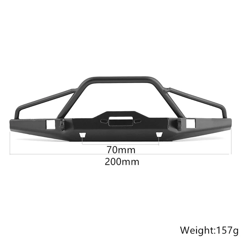 

PMPC_Metal Front Bumper for Traxxas TRX4 Axial SCX10 LCG Chassis