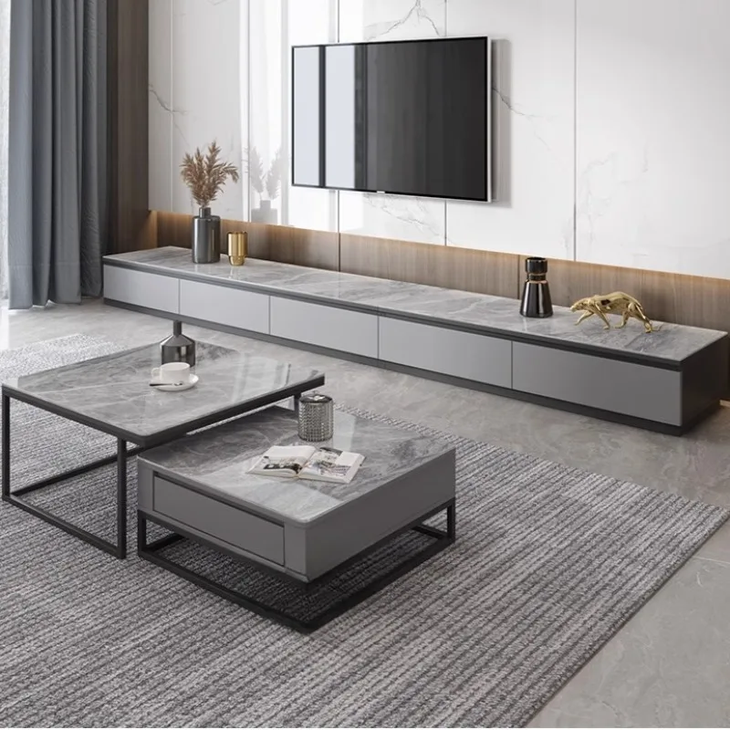 

Mobile Room Television Cabinet Portable Tv Holder 75 Inch Tv Table Modern Hotel Furniture the Living Room Media Console Live