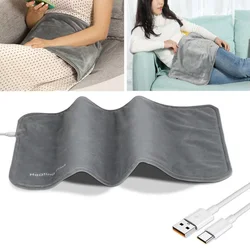 Electric Blanket USB Heated Auto Shut Off Instant Warmth For Back Pain Cramps Relief Large Size Heating Pad For Neck Shoulders