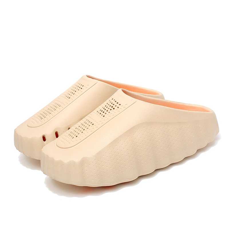 

Unisex Summer Slides Massage Slippers Slip On Breathable Casual Flip Flops Lightweight Cloudy Slippers For Men Women Size 36-45