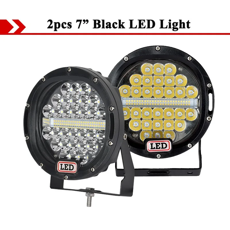 7 inch LED werklamp offroad 4x4 SUV bumper spotlights auto vrachtwagen dakdrager werklamp vrachtwagen bus LED rijverlichting