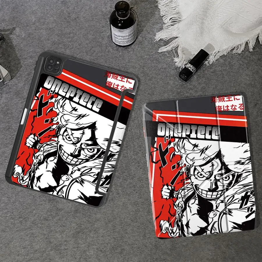 

Чехол для планшета iPad Mini 6 7 Pro 2025 Air 4 5 M3 M2 1 2 M4 11 дюймов Pro 11th 10th 9th 8th 7th 12.9 дюймов с держателем, аниме-дизайн O-OneS