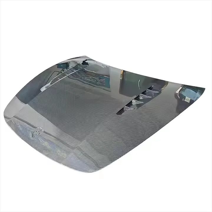 

Сухая крышка двигателя из углеродного волокна для Panamera 2017-2022, крышка двигателя из сухого углеродного волокна для Porsche 971, передний капот