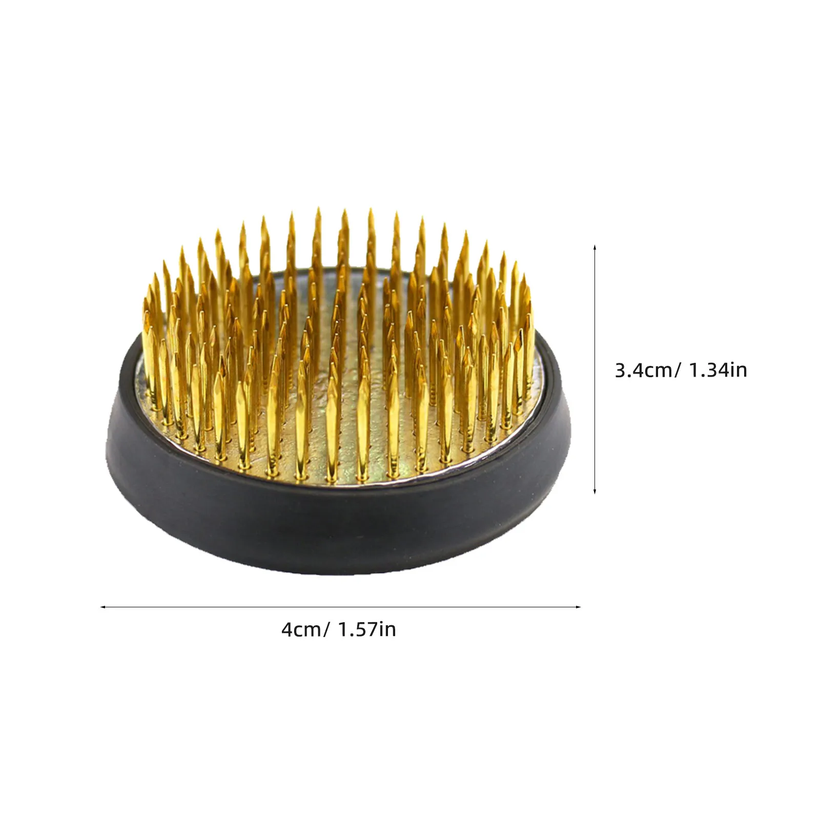 2Pcs Flower Arrangement Holder with Strong Copper Needles Long Dense Pins Stable Flower Base Gardening Supply for Bouquets view 6