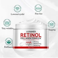 Crème raffermissante et liftante au collagène, crème pour le visage au rétinol pour lisser les rides, hydrater, blanchir et éclaircir la peau, produits pour femmes et hommes 4