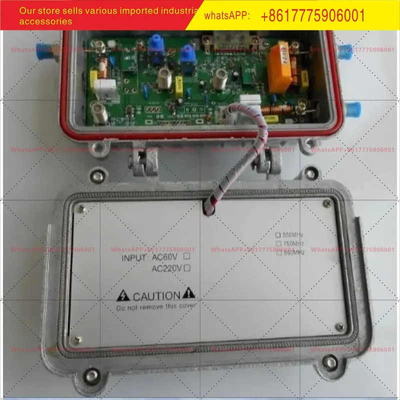 Building catv cable TV amplifier 750MHz 60V without reverse