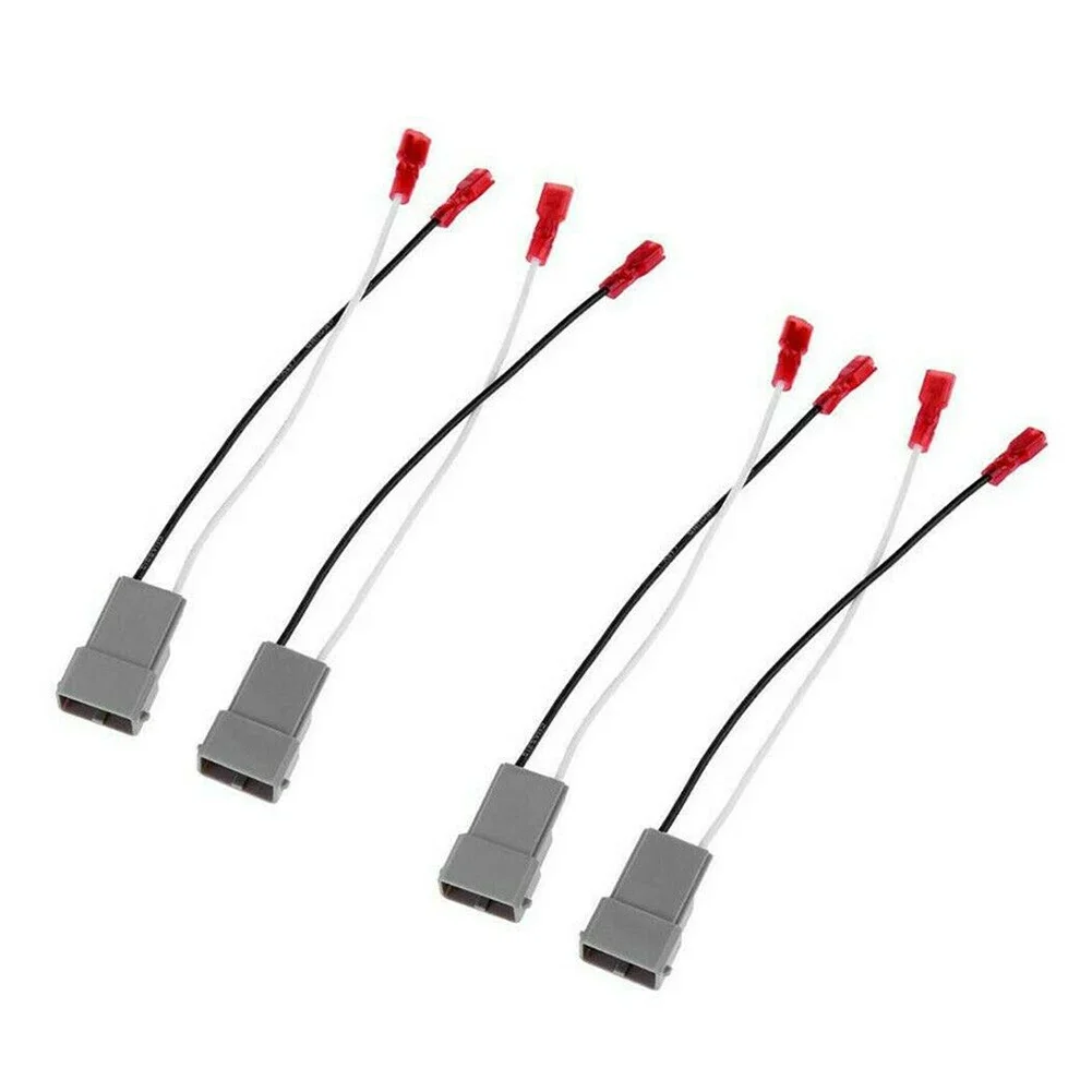 

Auto Car Speaker Adapter Board Car Speaker 165mm 6.5" Replacement Wiring Harness 2 Pairs ABS Plastic For Accord 2008-2012