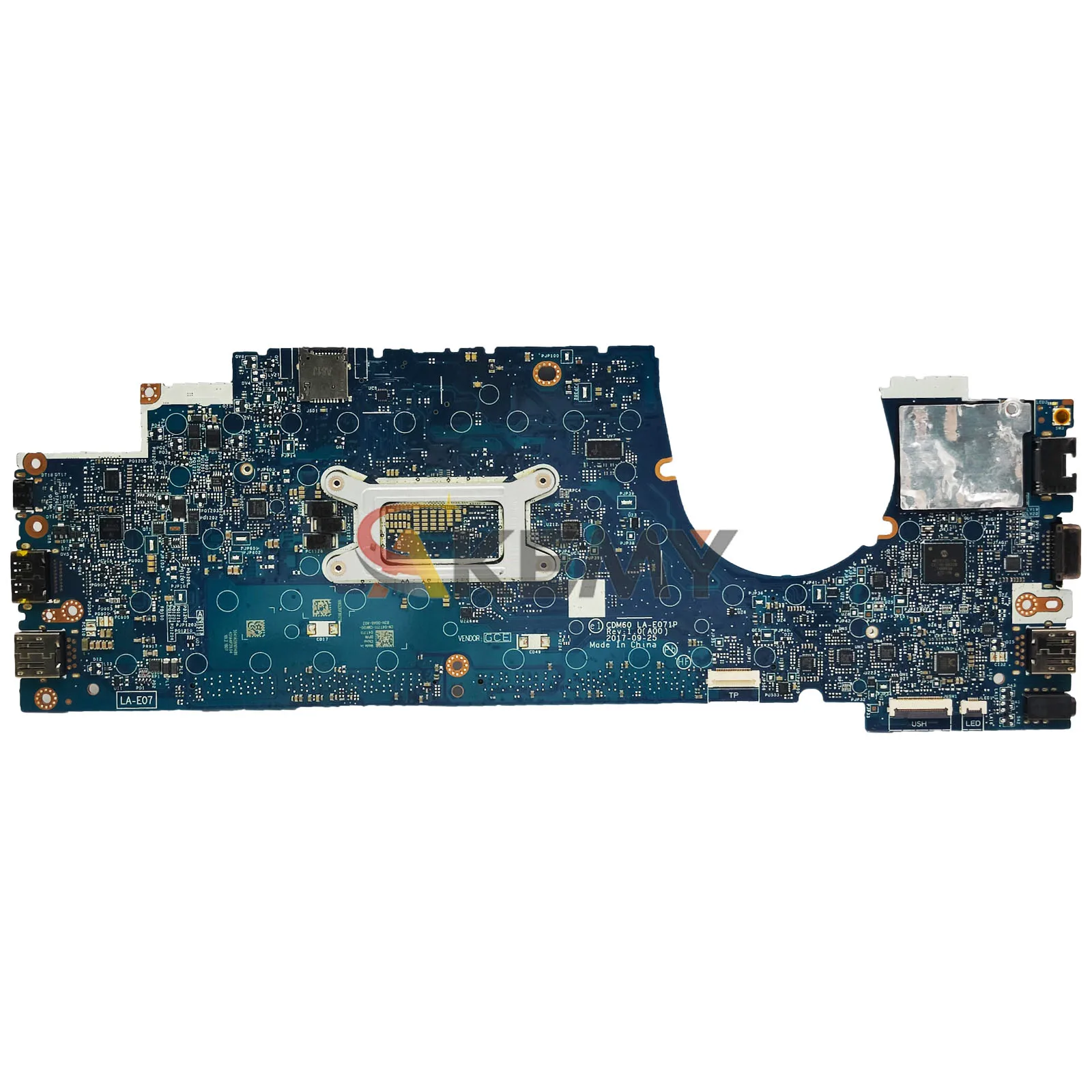 CDM60 LA-E071P para la placa base del ordenador portátil Dell LATITUDE 5280 5288 con CPU i3 i5 i7 7th Gen CN-04T711 CN-03Y392 MMMK9 100% probado OK