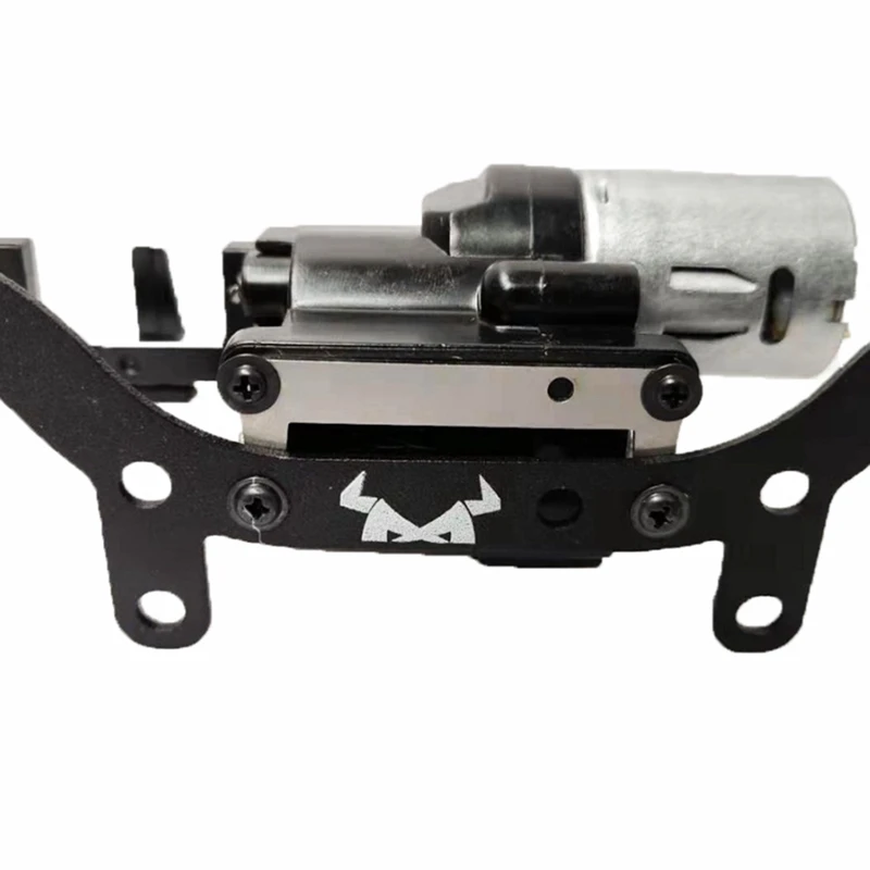 2 Speed Gearbox With Heightening Bracket For WPL C14 C24 B14 B36 MN D90 MN-90 MN99S RC Car Upgrade Parts