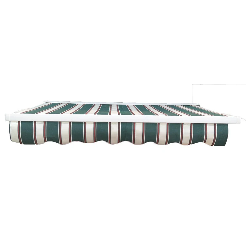 

Manual Retractable Patio Awning Outdoor Shade Canopy